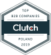 Poland top B2B companies Clutch award