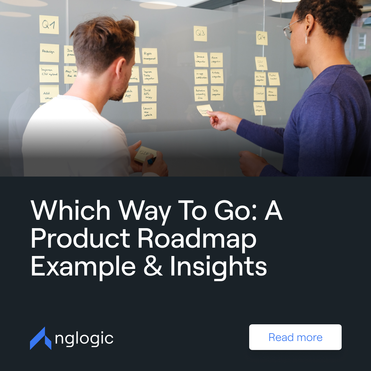 Which Way To Go - Product Roadmap Example And Insights - Custom ...